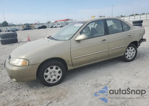 2002 Nissan Sentra Xe z USA, uszkodzony, nr VIN 3N1CB51DX2L615640